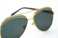 NO 21 Sunglasses Gold and Green - WatchPilot