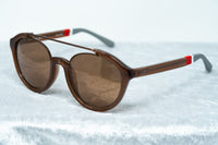 Orlebar Brown Sunglasses Oval Clay & Bronze with Metallic Brown Lenses OB42C6SUN - WatchPilot