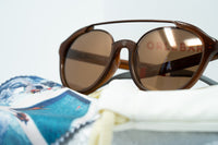 Orlebar Brown Sunglasses Oval Clay & Bronze with Metallic Brown Lenses OB42C6SUN - WatchPilot