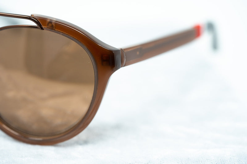 Orlebar Brown Sunglasses Oval Clay & Bronze with Metallic Brown Lenses OB42C6SUN - WatchPilot