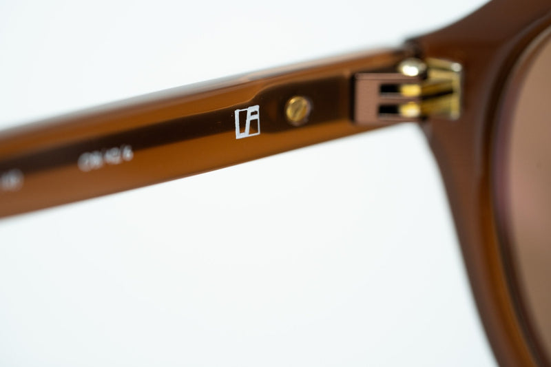 Orlebar Brown Sunglasses Oval Clay & Bronze with Metallic Brown Lenses OB42C6SUN - WatchPilot