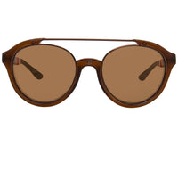 Orlebar Brown Sunglasses Oval Clay & Bronze with Metallic Brown Lenses OB42C6SUN - WatchPilot