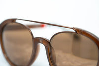 Orlebar Brown Sunglasses Oval Clay & Bronze with Metallic Brown Lenses OB42C6SUN - WatchPilot