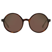 Orlebar Brown Sunglasses Round Tortoise Shell with Brown Lenses OB27C2SUN - WatchPilot