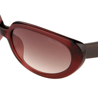 Oscar De La Renta Eyeglasses Cat Eye Ruby and Grey Lenses - ODLR43C9SUN - WatchPilot