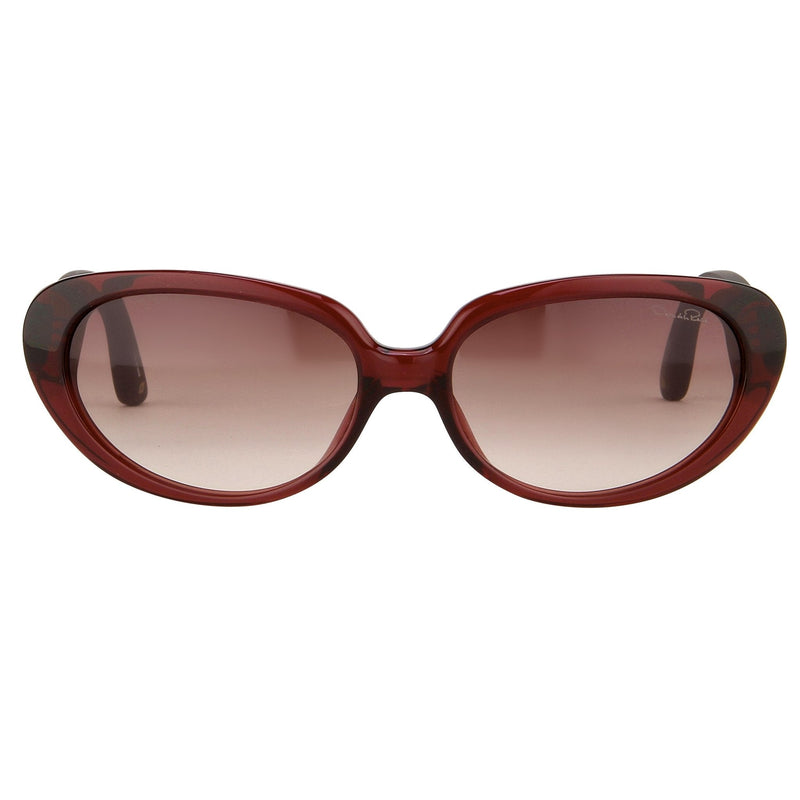 Oscar De La Renta Eyeglasses Cat Eye Ruby and Grey Lenses - ODLR43C9SUN - WatchPilot