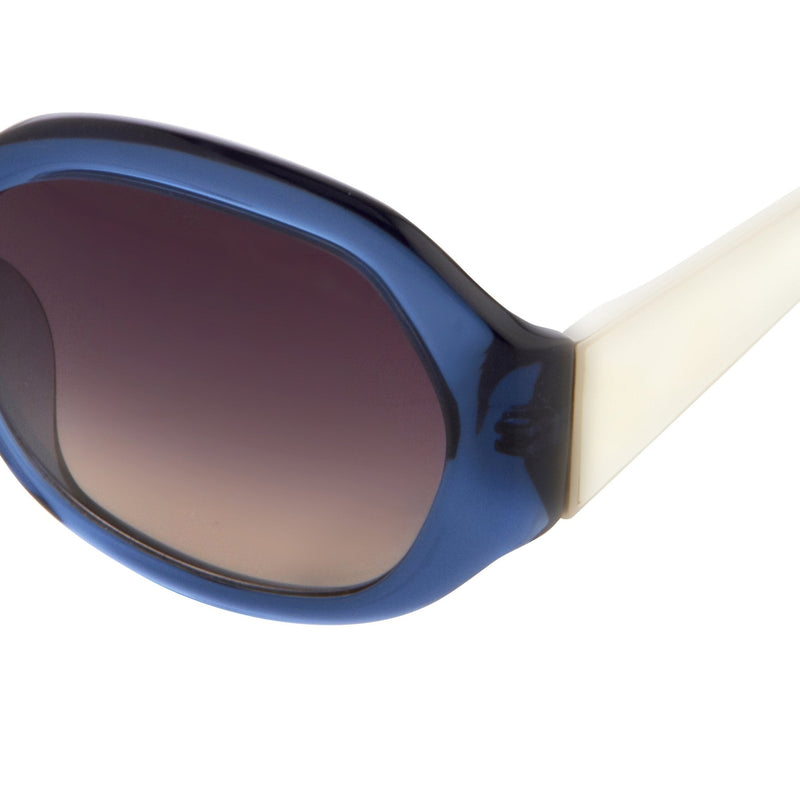 Oscar De La Renta Sunglasses Jackie O Sapphire Blue and Grey Lenses - ODLR34C5SUN - WatchPilot