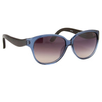 Oscar De La Renta Sunglasses Oval Blue and Grey Lenses - ODLR30C4SUN - WatchPilot