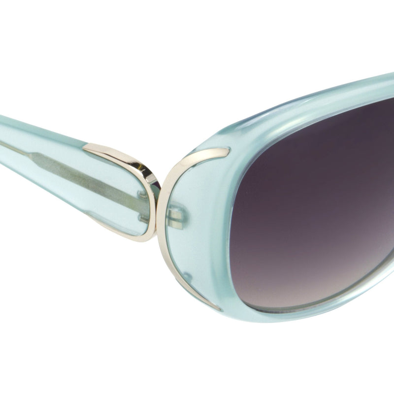 Oscar De La Renta Sunglasses Oversized Frame Mint and Grey Lenses - ODLR55C3SUN - WatchPilot