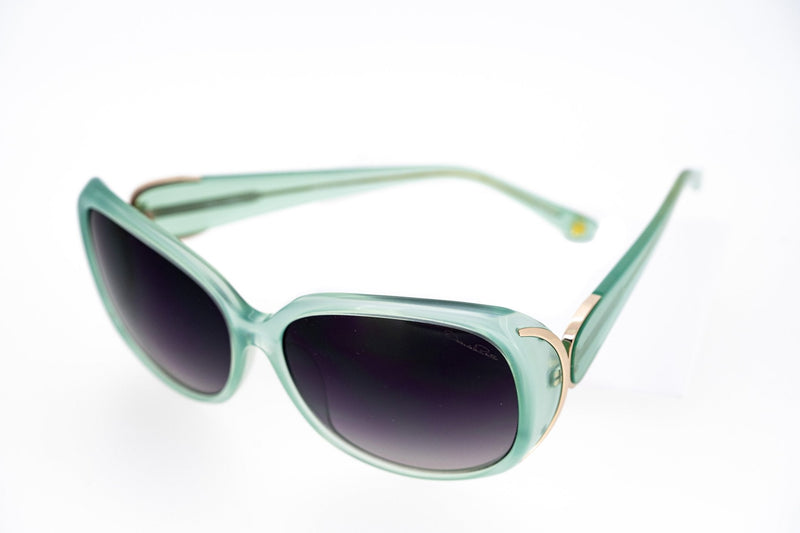 Oscar De La Renta Sunglasses Oversized Frame Mint and Grey Lenses - ODLR55C3SUN - WatchPilot