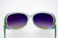 Oscar De La Renta Sunglasses Oversized Frame Mint and Grey Lenses - ODLR55C3SUN - WatchPilot