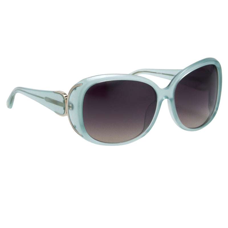 Oscar De La Renta Sunglasses Oversized Frame Mint and Grey Lenses - ODLR55C3SUN - WatchPilot