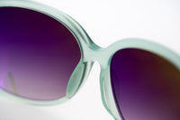 Oscar De La Renta Sunglasses Oversized Frame Mint and Grey Lenses - ODLR55C3SUN - WatchPilot