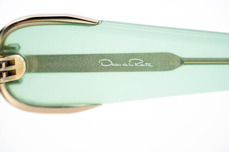 Oscar De La Renta Sunglasses Oversized Frame Mint and Grey Lenses - ODLR55C3SUN - WatchPilot