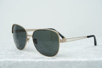 Oscar De La Renta Sunglasses Oversized Frame Rose Gold and Green Lenses Category 3 - ODLR32C2SUN - WatchPilot