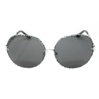 Oscar De La Renta Sunglasses Oversized Frame Tortoise and Dark Grey Lenses Category 3 - ODLR60C3SUN - WatchPilot