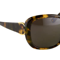 Oscar De La Renta Sunglasses Oversized Frame Tortoise Shell and Grey Lenses - ODLR45C2SUN - WatchPilot