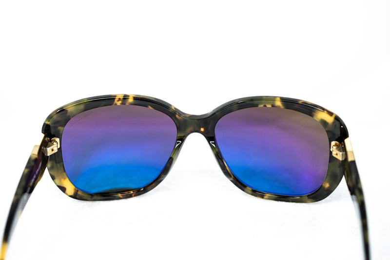 Oscar De La Renta Sunglasses Oversized Frame Tortoise Shell and Grey Lenses - ODLR45C2SUN - WatchPilot