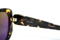 Oscar De La Renta Sunglasses Oversized Frame Tortoise Shell and Grey Lenses - ODLR45C2SUN - WatchPilot