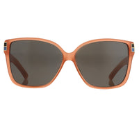 Oscar De La Renta Sunglasses Oversized Orange Enamel Arms and Green Lenses Category 3 - ODLR21C5SUN - WatchPilot