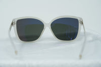 Oscar De La Renta Sunglasses Oversized White Enamel Arms and Green Lenses - ODLR21C6SUN - WatchPilot