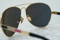 Oscar De La Renta Sunglasses Rose Gold and Green Lenses Category 3 - ODLR44C5SUN - WatchPilot