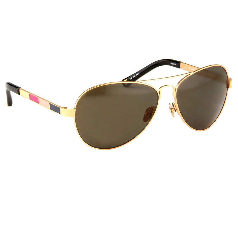 Oscar De La Renta Sunglasses Rose Gold and Green Lenses Category 3 - ODLR44C5SUN - WatchPilot