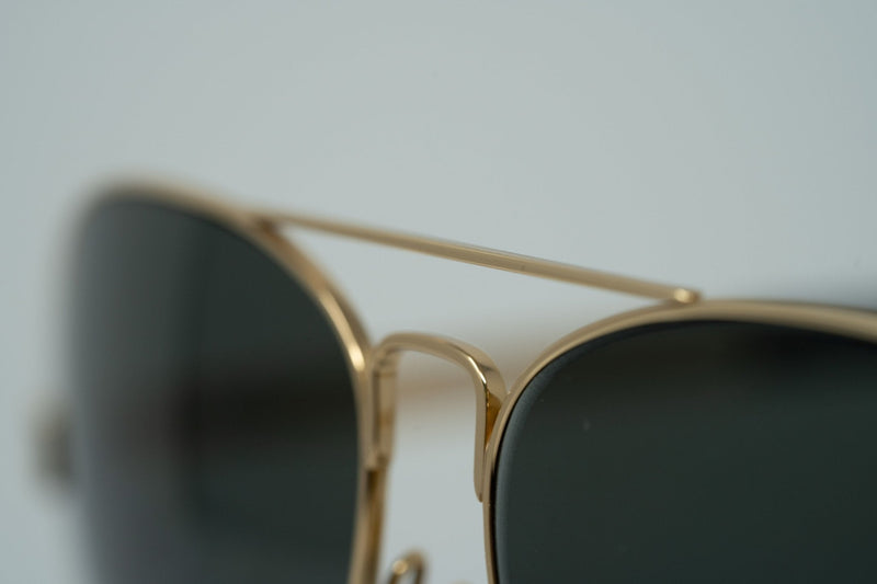 Oscar De La Renta Sunglasses Rose Gold and Green Lenses Category 3 - ODLR44C5SUN - WatchPilot