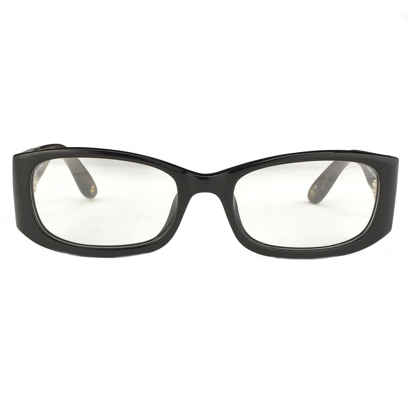 Oscar De La Renta Unisex Eyeglasses Rectangle Black Sandalwood with Clear Lenses - ODLR42C1OPT - WatchPilot