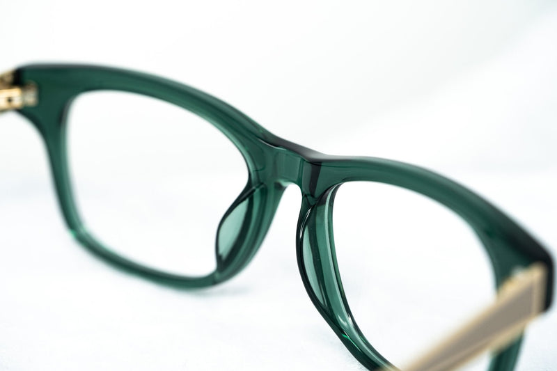 Oscar De La Renta Unisex Eyeglasses Rectangle Forest Green with Clear Lenses - ODLR41C3OPT - WatchPilot