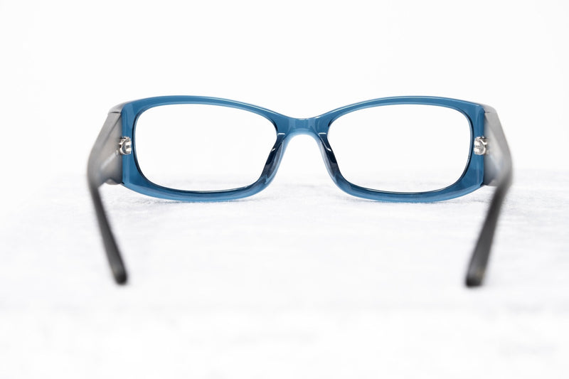 Oscar De La Renta Unisex Eyeglasses Sandalwood D-Frame Blue and Clear Lenses - ODLR42C4OPT - WatchPilot