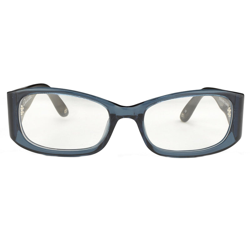 Oscar De La Renta Unisex Eyeglasses Sandalwood D-Frame Blue and Clear Lenses - ODLR42C4OPT - WatchPilot