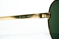 Oscar De La Renta Unisex Sunglasses Amber with Green Lenses - ODLR59C1SUN - WatchPilot