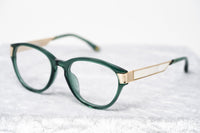 Oscar De La Renta Women Eyeglasses Oval Green White Mother of Pearl and Clear Lenses - ODLR37C4OPT - WatchPilot