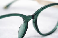 Oscar De La Renta Women Eyeglasses Oval Green White Mother of Pearl and Clear Lenses - ODLR37C4OPT - WatchPilot