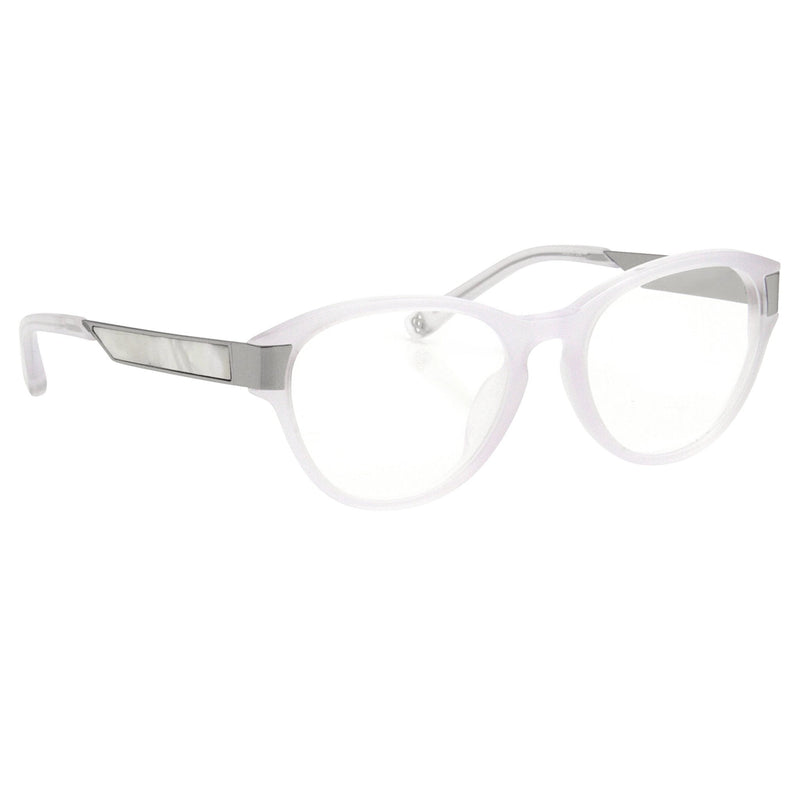 Oscar De La Renta Women Eyeglasses Oval Ivory White Mother of Pearl and Clear Lenses - ODLR37C3OPT - WatchPilot