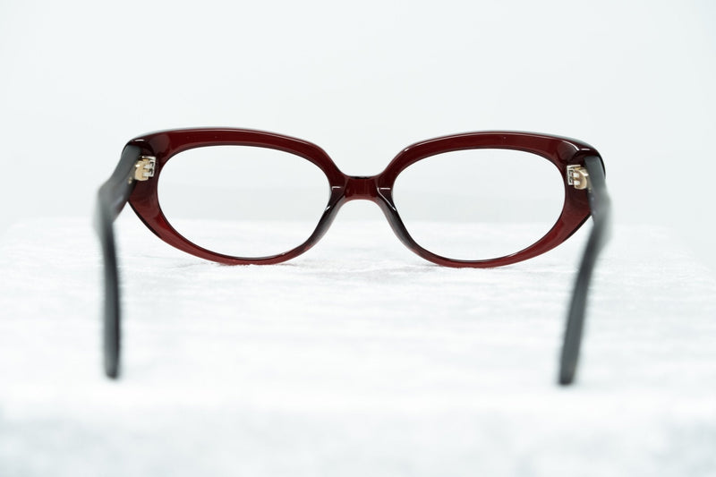 Oscar De La Renta Women Eyeglasses Oval Sandalwood Ruby and Clear Lenses - ODLR43C4OPT - WatchPilot