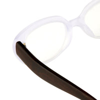 Oscar De La Renta Women Eyeglasses Sandalwood Cat Eye Ivory and Clear Lenses - ODLR43C3OPT - WatchPilot