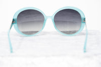 Oscar De La Renta Women Sunglasses Mother of Pearl Oversized Frame Aqua and Grey Lenses - ODLR5C7SUN - WatchPilot