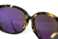 Oscar De La Renta Women Sunglasses Oversized Frame Dark Tortoise Shell with Grey Lenses - ODLR55C2SUN - WatchPilot