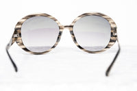 Oscar De La Renta Women Sunglasses Oversized Frame Inky Horn and Grey Lenses - ODLR58C4SUN - WatchPilot