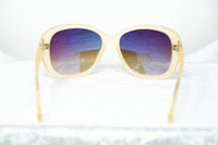 Oscar De La Renta Women Sunglasses Oversized Frame Nude with Amber Lenses - ODLR45C5SUN - WatchPilot