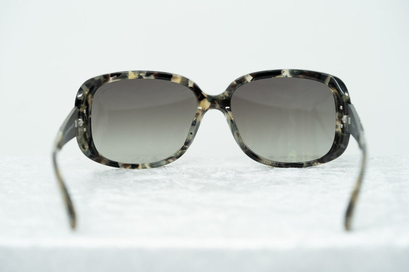 Oscar De La Renta Women Sunglasses Oversized Frame Tortoiseshell Titanium and Grey Graduated Lenses ODLR64C3SUN - WatchPilot