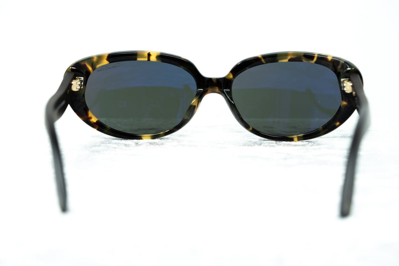 Oscar De La Renta Women Sunglasses Sandalwood Oval Tortoise and Dark Grey Lenses Category 3 - ODLR43C7SUN - WatchPilot