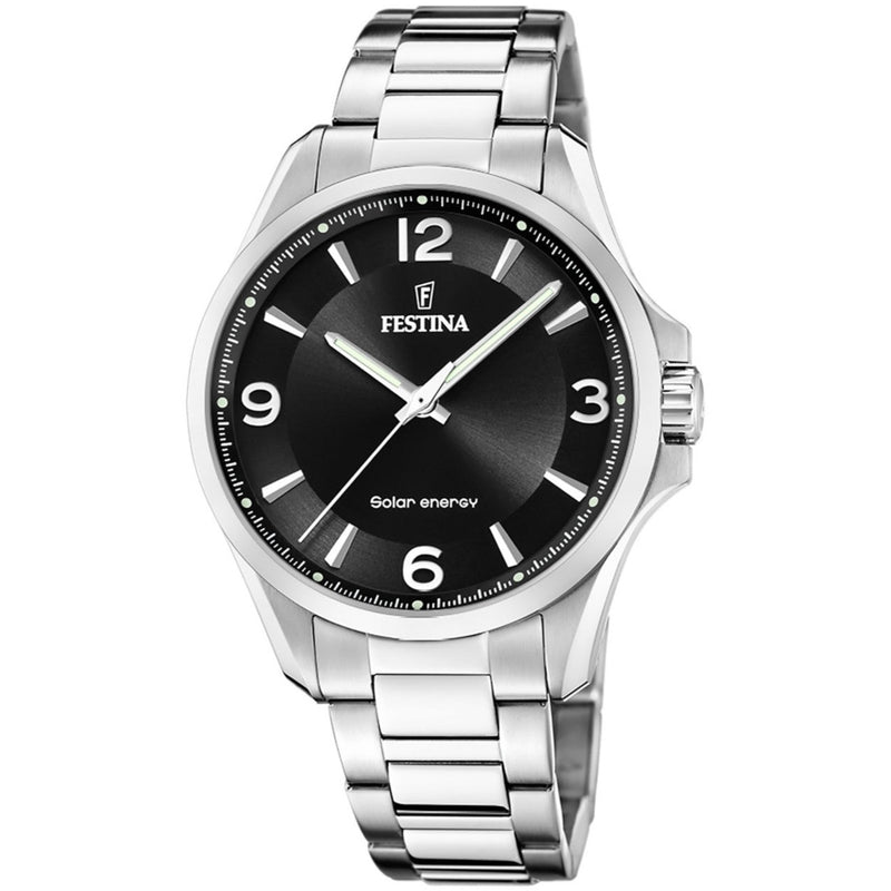 Festina Solar Energy Men's Black Watch F20656/4