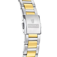 Festina Cream Solar Energy Men's Two-Tone Watch F20657/2