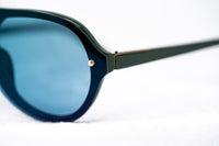 Phillip Lim Sunglasses Aviator Male Hunter Beetle Green CAT3 Dark Tint Green Mirror Lenses - PL117C5SUN - WatchPilot