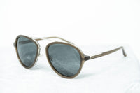 Phillip Lim Sunglasses Brown Silver and Fog Green Lenses Category 3 - PL16C32SUN - WatchPilot