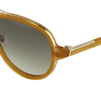 Phillip Lim Sunglasses Brown Silver and Green Lenses - PL16C4SUN - WatchPilot