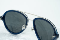 Phillip Lim Sunglasses Deep Blue Silver and Green Lenses Category 3 - PL16C29SUN - WatchPilot